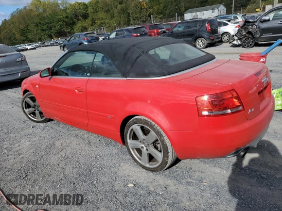 2009 Audi A4 Special Edition with VIN WAUAF48H99K006639, listed as a Copart auction lot 75056714 with 74,059 mi miles and Salvage title. Bid and sale history available at DreamBid. Image 2.