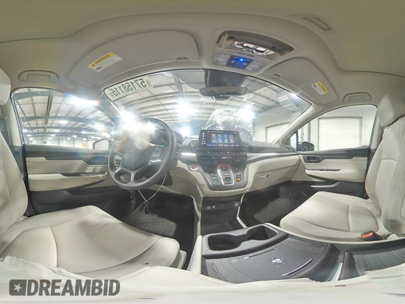 2025 Honda Odyssey EX-L с VIN 5FNRL6H66SB009185, выставлен на аукционе Copart как лот 57158115 с пробегом 8 541 миль миль и Списание • Salvage title. История ставок и продаж доступна на DreamBid. Изображение 15.