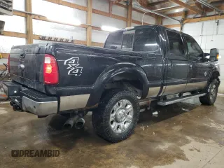 2014 Ford Super Duty F-250 SRW XL with VIN 1FT7W2BTXEEA13722, listed as a Copart auction lot 45193255 with 277,284 mi miles and Salvage Title. Bid and sale history available at carsss.com. Image 3.