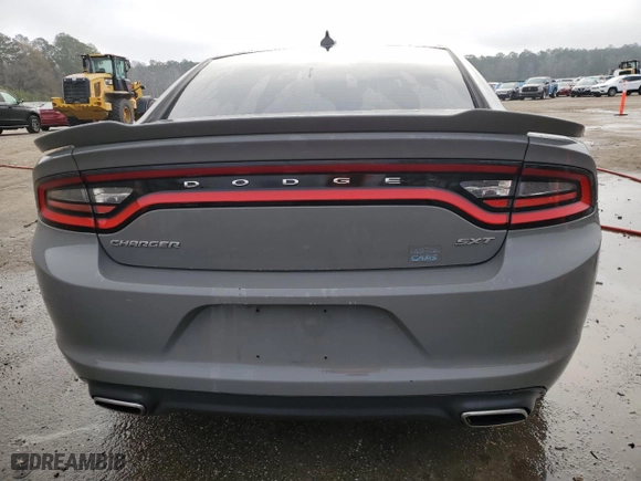 2017 Dodge Charger SXT with VIN 2C3CDXHG6HH546227, listed as a Copart auction lot 42922355 with 173,846 mi miles and Salvage Title. Bid and sale history available at carsss.com. Image 6.