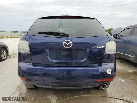 2011 Mazda CX-7 i SV with VIN JM3ER2A57B0405932, listed as a Copart auction lot 71051264 with 170,421 mi miles and Non Repairable. Bid and sale history available at carsss.com. Image 6.