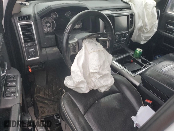 2015 Ram 1500 Laramie Longhorn with VIN 1C6RR7PM4FS655846, listed as a Copart auction lot 87804655 with 159,557 mi miles and Salvage title. Bid and sale history available at DreamBid. Image 8.