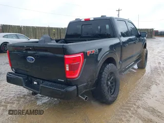 2023 Ford F-150 XL with VIN 1FTEW1EP0PFA07487, listed as a IAAI auction lot 41524699 with 22,730 mi miles. Bid and sale history available at carsss.com. Image 4.