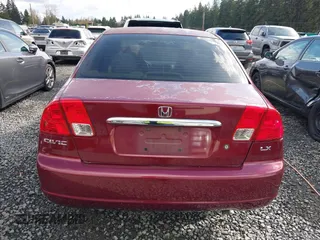2003 Honda Civic LX with VIN 2HGES16553H558405, listed as a IAAI auction lot 41946031 with 127,145 mi miles. Bid and sale history available at carsss.com. Image 16.
