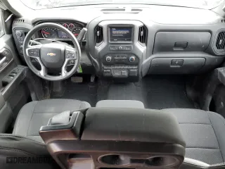 2021 Chevrolet Silverado 1500 Custom with VIN 3GCPYBEK8MG471859, listed as a Copart auction lot 44492155 with 70,258 mi miles and Salvage Title. Bid and sale history available at carsss.com. Image 8.