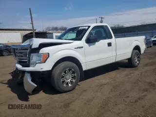 2013 Ford F-150 XL with VIN 1FTNF1CF8DKE63332, listed as a Copart auction lot 50659725 with 177,681 mi miles and Salvage Title. Bid and sale history available at carsss.com. Image 1.