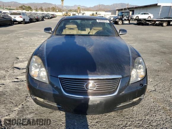 2007 Lexus SC 430 with VIN JTHFN45Y779014824, listed as a Copart auction lot 85856414 with 232,247 mi miles and Clean Title. Bid and sale history available at DreamBid. Image 5.