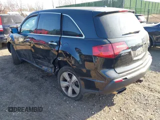 2010 Acura MDX with VIN 2HNYD2H21AH513886, listed as a IAAI auction lot 41358518 with 187,824 mi miles. Bid and sale history available at carsss.com. Image 3.