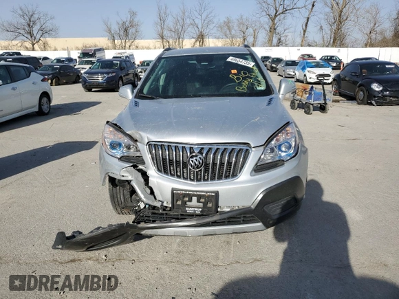 2015 Buick Encore with VIN KL4CJASB9FB229086, listed as a Copart auction lot 49654735 with 87,189 mi miles and Salvage Title. Bid and sale history available at carsss.com. Image 5.