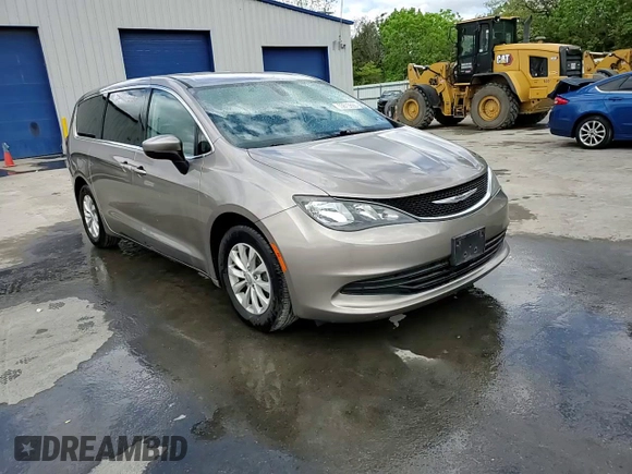 2017 Chrysler Pacifica Touring with VIN 2C4RC1DG5HR537931, listed as a Copart auction lot 55613605 with 159,536 mi miles and Salvage Title. Bid and sale history available at DreamBid. Image 14.