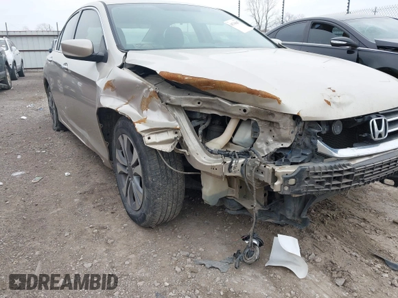 2014 Honda Accord Sedan LX with VIN 1HGCR2F31EA285374, listed as a IAAI auction lot 41741047 with 256,273 mi miles. Bid and sale history available at carsss.com. Image 6.