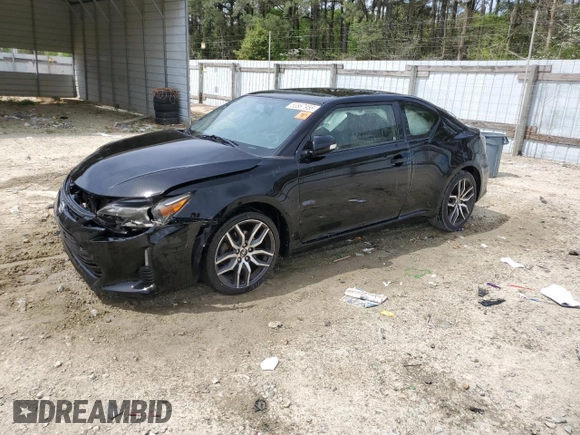 2016 Scion tC z VIN JTKJF5C75GJ013834, wystawiony jako Copart lot #53867955 z przebiegiem 245 467 mil mil oraz Szkody całkowita. Historia ofert i sprzedaży dostępna na DreamBid. Obrazek 1.