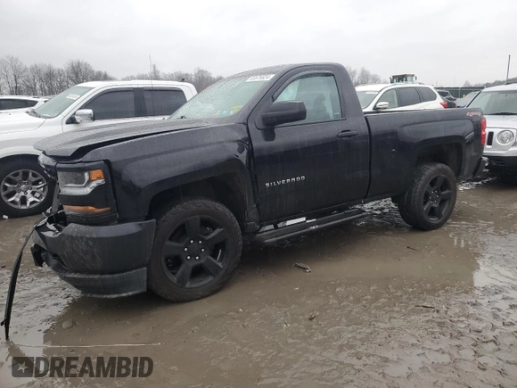 2016 Chevrolet Silverado 1500 Work Truck with VIN 1GCNKNEH5GZ231848, listed as a Copart auction lot 83675824 with Not Provided miles and Salvage Title. Bid and sale history available at DreamBid. Image 1.
