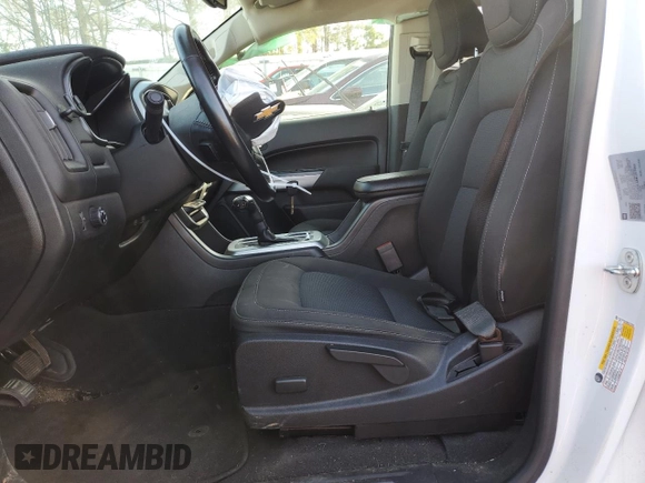 2021 Chevrolet Colorado 2WD LT with VIN 1GCGSCEA8M1277653, listed as a Copart auction lot 50004085 with 82,219 mi miles and Salvage title. Bid and sale history available at DreamBid. Image 7.