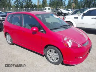 2008 Honda Fit Sport with VIN JHMGD386X8S011440, listed as a IAAI auction lot 42058186 with 170,643 mi miles. Bid and sale history available at carsss.com. Image 1.