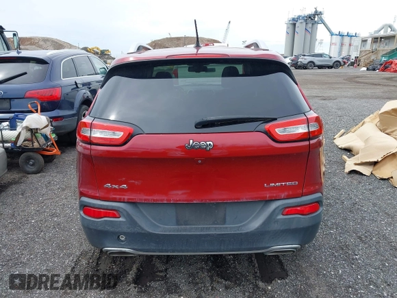 2015 Jeep Cherokee Limited with VIN 1C4PJMDS4FW544604, listed as a IAAI auction lot 41961706 with Not Provided miles and . Bid and sale history available at DreamBid. Image 16.