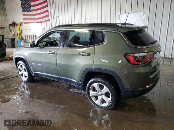 2019 Jeep Compass Latitude with VIN 3C4NJDBB3KT648124, listed as a Copart auction lot 61092435 with 52,185 mi miles and Clean title. Bid and sale history available at DreamBid. Image 2.