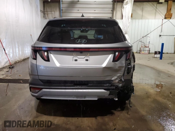 2025 Hyundai Tucson Limited with VIN 5NMJECDE4SH475053, listed as a Copart auction lot 87214574 with 1,299 mi miles and Salvage Title. Bid and sale history available at carsss.com. Image 6.