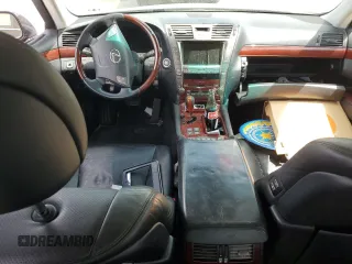 2009 Lexus LS 460 L with VIN JTHGL46F195035279, listed as a Copart auction lot 53341285 with Not provided miles and Salvage title. Bid and sale history available at DreamBid. Image 8.
