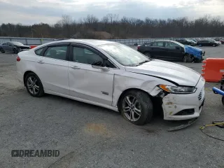2016 Ford Fusion Titanium with VIN 3FA6P0SU2GR402060, listed as a Copart auction lot 47550895 with 153,714 mi miles and Salvage title. Bid and sale history available at DreamBid. Image 4.
