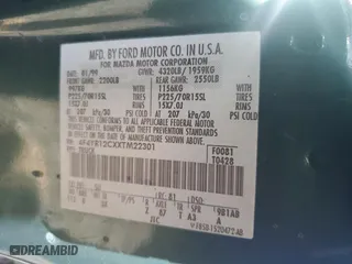 1999 Mazda B-Series 2WD Truck SX with VIN 4F4YR12CXXTM22301, listed as a Copart auction lot 80465464 with 98,031 mi miles and Salvage Title. Bid and sale history available at carsss.com. Image 12.