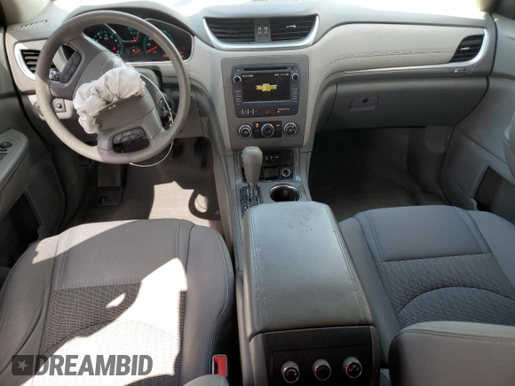 2017 Chevrolet Traverse LS с VIN 1GNKRFKD8HJ326725, выставлен на аукционе Copart как лот 57758505 с пробегом 161 334 миль миль и Списание • Salvage title. История ставок и продаж доступна на DreamBid. Изображение 8.