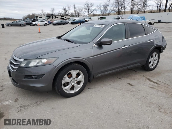 2010 Honda Accord Crosstour EX-L with VIN 5J6TF2H51AL012286, listed as a Copart auction lot 81744604 with 264,267 mi miles and Salvage Title. Bid and sale history available at carsss.com. Image 1.