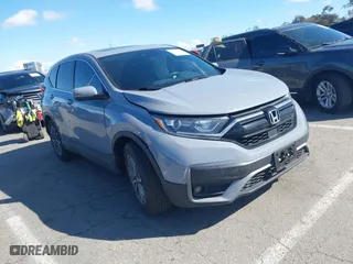 2021 Honda CR-V EX with VIN 2HKRW1H5XMH408350, listed as a IAAI auction lot 41777421 with 81,132 mi miles. Bid and sale history available at carsss.com. Image 1.
