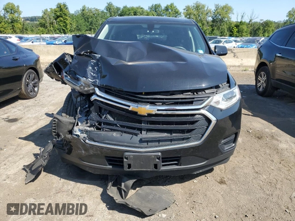 2019 Chevrolet Traverse LS with VIN 1GNEVFKW4KJ184780, listed as a Copart auction lot 68720194 with 95,565 mi miles and Salvage Title. Bid and sale history available at carsss.com. Image 5.