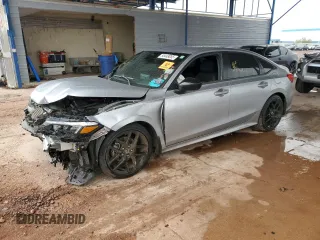 2022 Honda Civic Sport z VIN 2HGFE2F51NH538947, wystawiony jako Copart lot #55449055 z przebiegiem 44 412 mil mil oraz Szkoda całkowita • Salvage title. Historia ofert i sprzedaży dostępna na DreamBid. Obrazek 1.