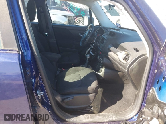 2017 Jeep Renegade Sport z VIN ZACCJAAH4HPF74031, wystawiony jako IAAI lot #41391549 z przebiegiem 81 780 mil mil oraz . Historia ofert i sprzedaży dostępna na DreamBid. Obrazek 5.