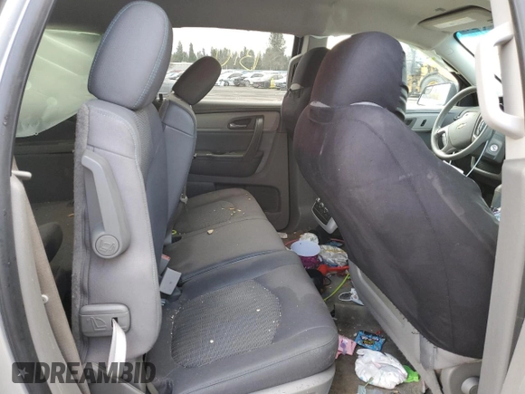 2013 Chevrolet Traverse LS with VIN 1GNKVFKD0DJ196025, listed as a Copart auction lot 82359024 with 121,414 mi miles and Salvage Title. Bid and sale history available at DreamBid. Image 11.
