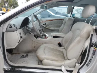 2003 Mercedes-Benz CLK-Class 5.0L with VIN WDBTJ75J13F041726, listed as a Copart auction lot 53524515 with 42,233 mi miles and Clean Title. Bid and sale history available at carsss.com. Image 7.