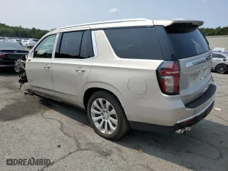 2021 Chevrolet Tahoe Premier with VIN 1GNSKSKD1MR221226, listed as a Copart auction lot 66362204 with 17,074 mi miles and Salvage Title. Bid and sale history available at carsss.com. Image 2.