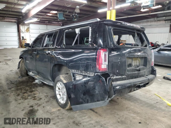 2017 GMC Yukon XL SLE with VIN 1GKS2FKC7HR216601, listed as a Copart auction lot 42554525 with 121,016 mi miles and Salvage Title. Bid and sale history available at carsss.com. Image 2.
