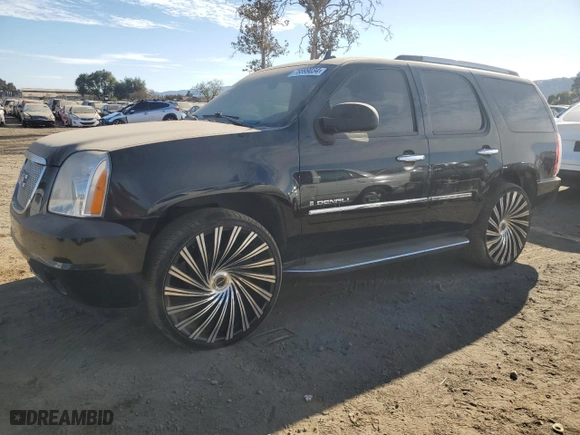 2009 GMC Yukon Denali with VIN 1GKFK03289R220744, listed as a Copart auction lot 78899034 with 164,935 mi miles and Clean Title. Bid and sale history available at carsss.com. Image 1.