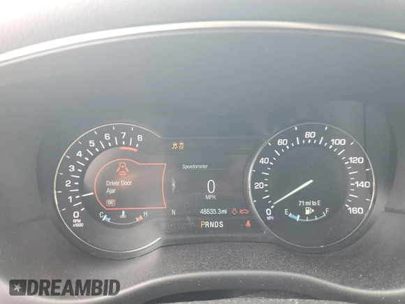 2019 Lincoln MKC Reserve with VIN 5LMCJ3D90KUL50611, listed as a Copart auction lot 62280275 with 48,835 mi miles and Clean title. Bid and sale history available at DreamBid. Image 9.
