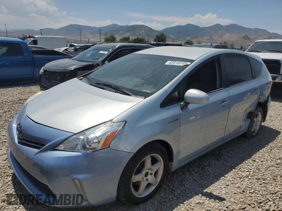 2014 Toyota Prius Two with VIN JTDZN3EU4EJ001269, listed as a Copart auction lot 62818745 with Not provided miles and Salvage title. Bid and sale history available at DreamBid. Image 1.