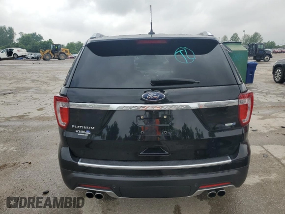 2018 Ford Explorer Platinum с VIN 1FM5K8HT6JGA45378, выставлен на аукционе Copart как лот 59234035 с пробегом 116 364 миль миль и Списание • Salvage title. История ставок и продаж доступна на DreamBid. Изображение 6.