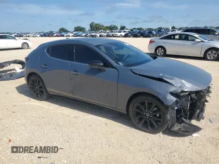 2023 Mazda 3 2.5 Turbo with VIN JM1BPBJY6P1618707, listed as a Copart auction lot 64999854 with 1,671 mi miles and Salvage title. Bid and sale history available at DreamBid. Image 4.