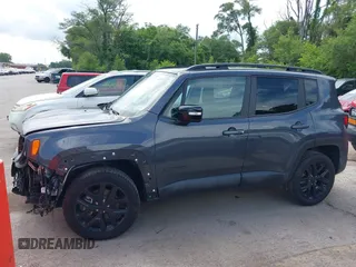 2023 Jeep Renegade Altitude with VIN ZACNJDE14PPP10533, listed as a IAAI auction lot 42503786 with 7,718 mi miles and . Bid and sale history available at DreamBid. Image 14.