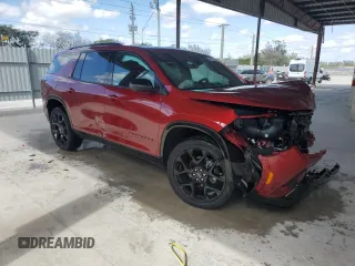 2024 Chevrolet Traverse AWD RS with VIN 1GNEVLKS6RJ237498, listed as a Copart auction lot 44130205 with 0 mi miles and Salvage Title. Bid and sale history available at carsss.com. Image 4.