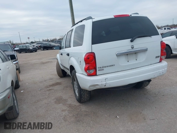 2006 Dodge Durango SLT with VIN 1D4HD48296F130663, listed as a IAAI auction lot 41249997 with 246,850 mi miles and . Bid and sale history available at DreamBid. Image 3.