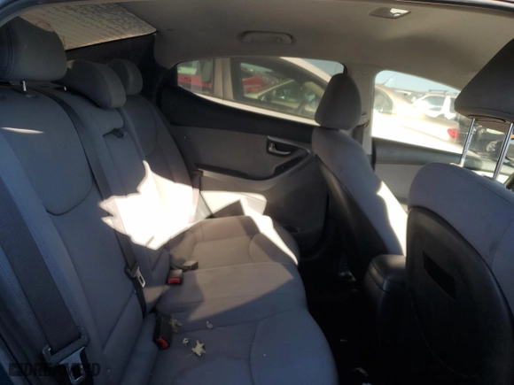 2013 Hyundai Elantra GLS PZEV with VIN KMHDH4AE7DU718490, listed as a Copart auction lot 83266474 with 147,048 mi miles and Non Repairable. Bid and sale history available at carsss.com. Image 10.