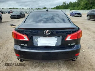 2010 Lexus IS 250 with VIN JTHBF5C24A2098391, listed as a Copart auction lot 60472255 with Not provided miles and Salvage title. Bid and sale history available at DreamBid. Image 6.