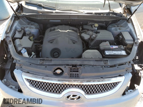 2008 Hyundai Veracruz GLS with VIN KM8NU13CX8U068361, listed as a Copart auction lot 54476365 with 90,321 mi miles and Salvage Title. Bid and sale history available at DreamBid. Image 12.