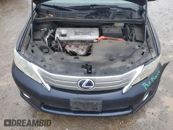 2010 Lexus HS 250h with VIN JTHBB1BA6A2018733, listed as a Copart auction lot 85568624 with 127,060 mi miles and Salvage Title. Bid and sale history available at DreamBid. Image 11.