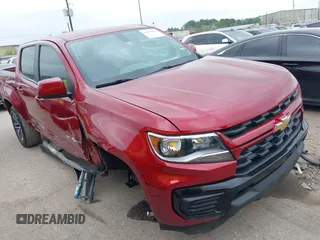 2021 Chevrolet Colorado 2WD Work Truck z VIN 1GCGSBENXM1212204, wystawiony jako IAAI lot #41913861 z przebiegiem 67 484 mil mil oraz . Historia ofert i sprzedaży dostępna na DreamBid. Obrazek 1.