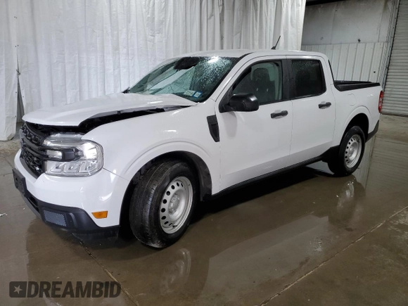 2023 Ford Maverick XL z VIN 3FTTW8F91PRA63456, wystawiony jako Copart lot #56873135 z przebiegiem Nie podano mil oraz Szkoda całkowita • Salvage title. Historia ofert i sprzedaży dostępna na DreamBid. Obrazek 1.