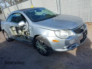 2007 Volkswagen Eos with VIN WVWAA71F27V049193, listed as a IAAI auction lot 41449556 with 144,680 mi miles and . Bid and sale history available at DreamBid. Image 1.